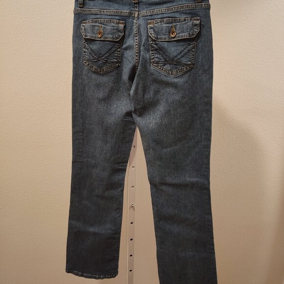 Lee Women's Jeans Lower on the Waist Size 8 Medium Cotton Spandex Stretch - Picture 5 of 12